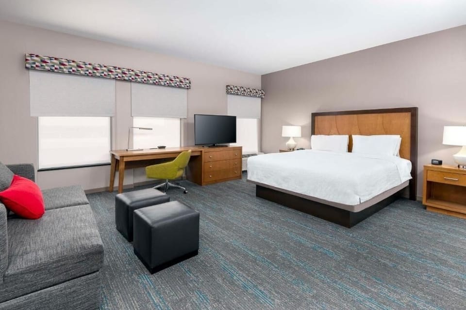 Bedroom. Interior and views may vary based on location and availability.