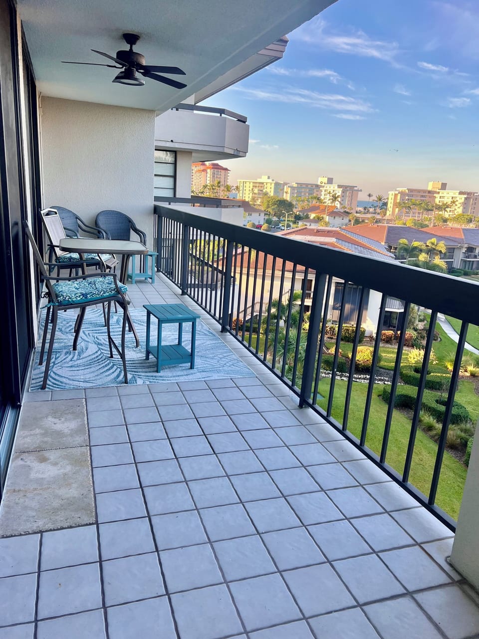 Porch Balcony with seating