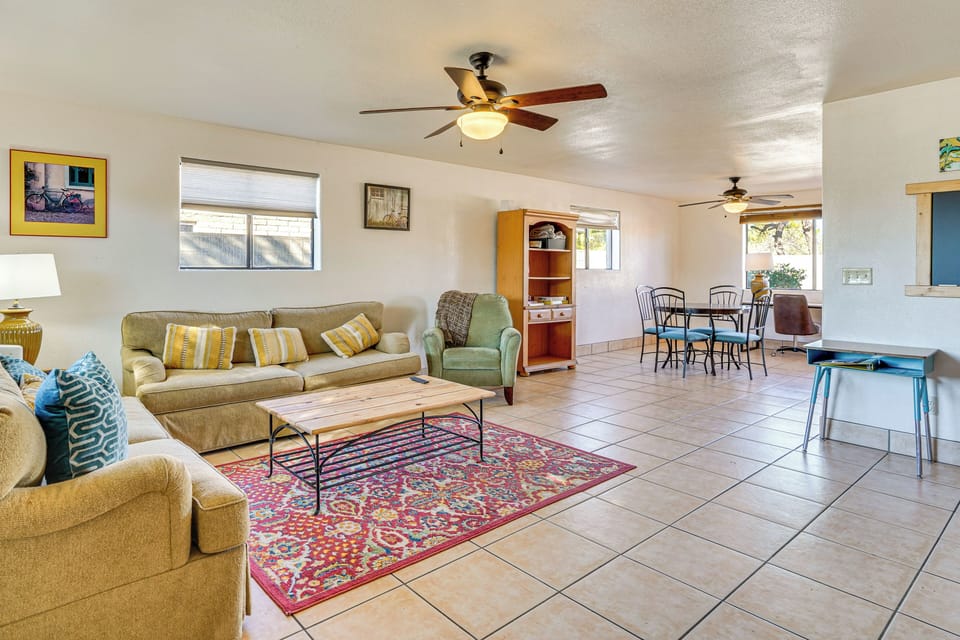 Tucson Vacation Rental | 2BR | 2BA | 1,440 Sq Ft | 1 Step to Enter