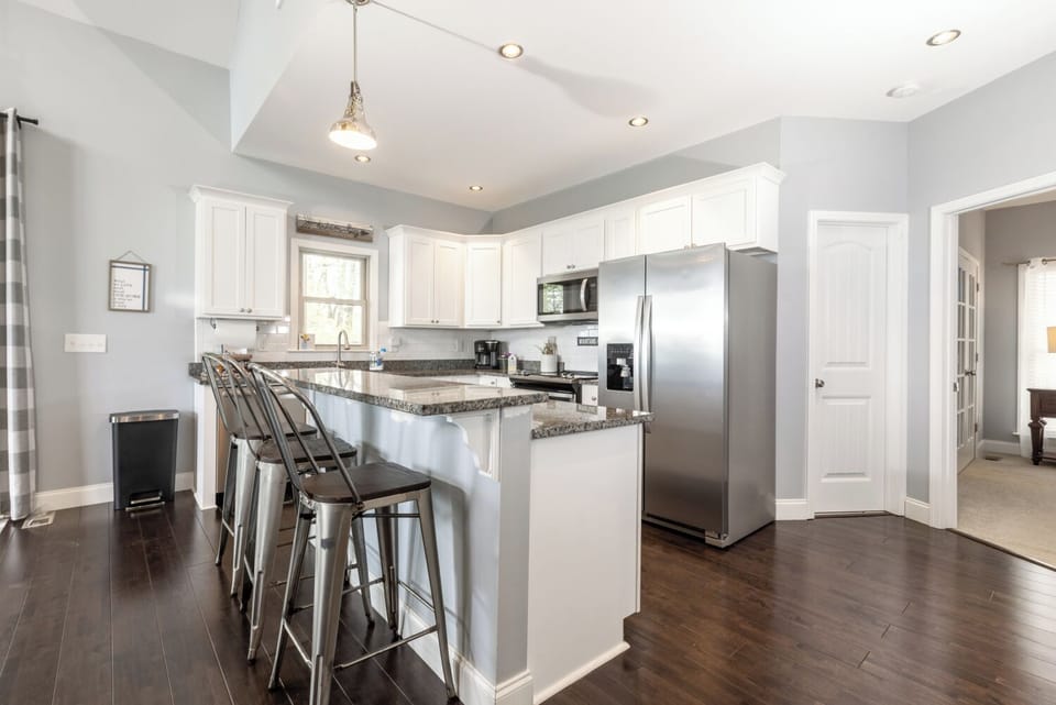 Fully stocked kitchen