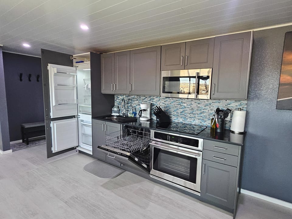 Kitchen with Cabinet Face Appliances