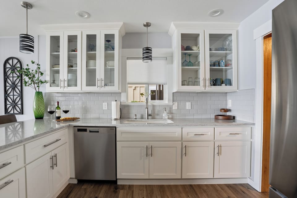 Bright and light everywhere in this home.