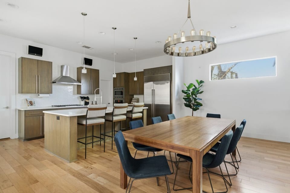 Kitchen and Dining Area