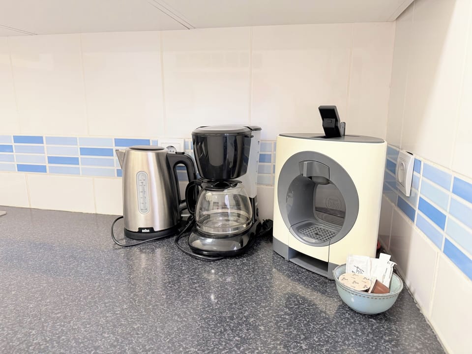 Kitchen with all the appliances you need.