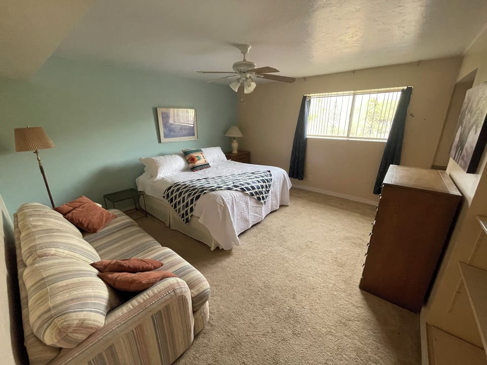Downstairs primary bedroom