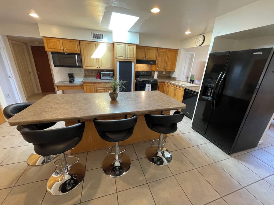 Upstairs kitchen