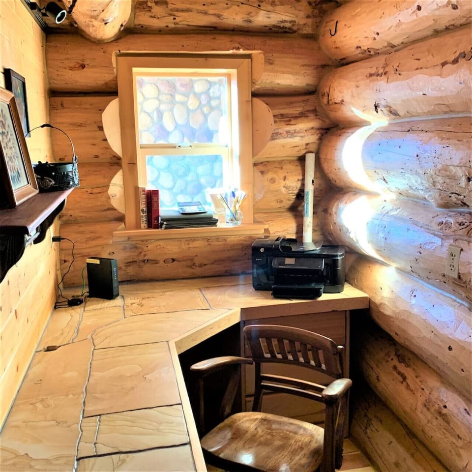 Separate Desk and working area