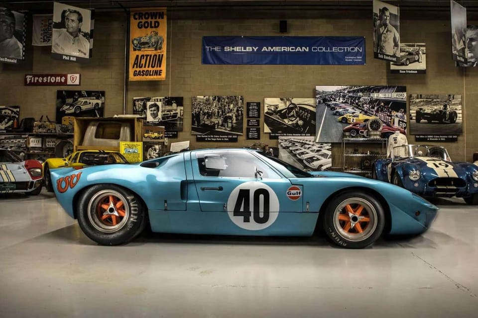 The Shelby American Collection – 13 min drive