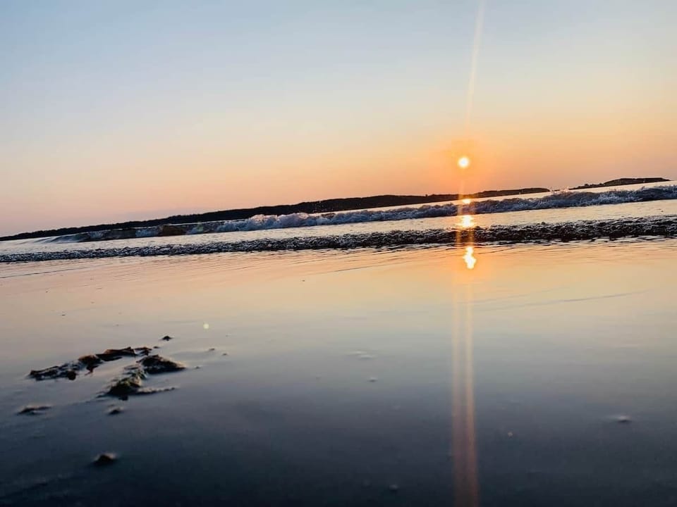Did we show you any beach sunsets yet? Just kidding - we’ve got plenty of stunning shots on the site. The beach is only about 500 steps away (walking distance or take your car down the lane). Perfect for catching those unforgettable evening skies. 