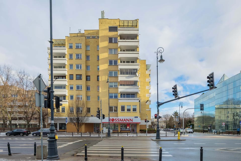 The building is located in the center of the capital.