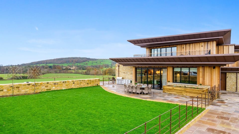 The extravagance and luxury are not limited to the interior and seamlessly extend outside.