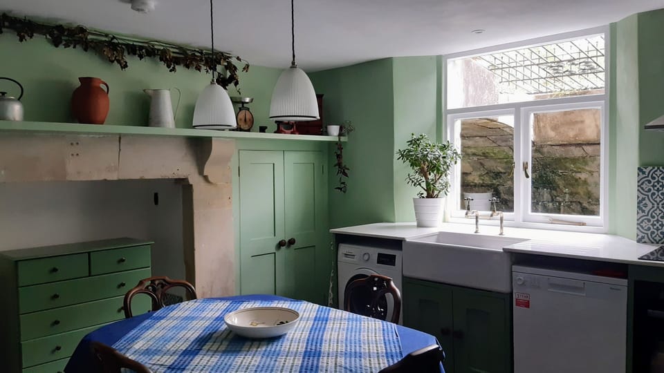 The Victorian Kitchen: washing machine, dishwasher, fridge-freezer, oven & hob