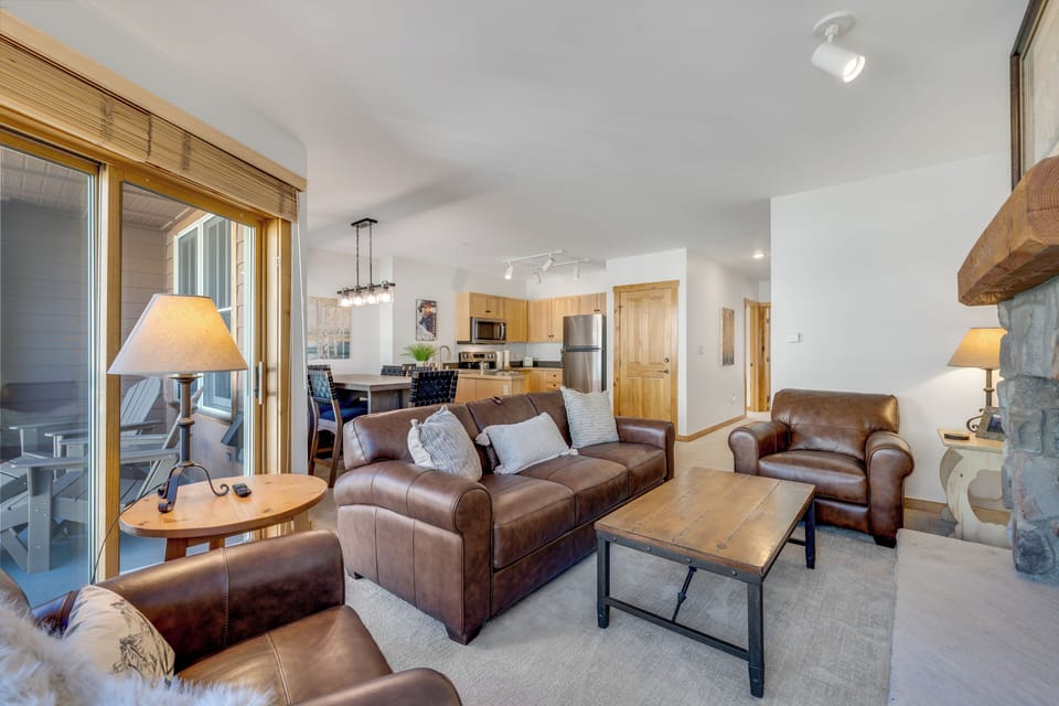 Living Room with Queen Sleeper Sofa