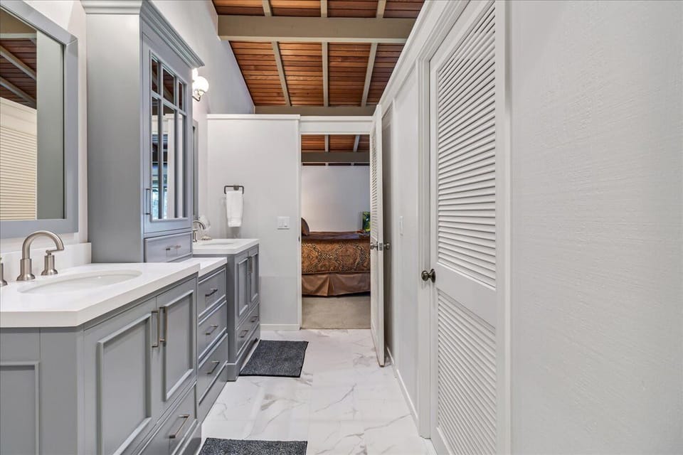 En-Suite Bathroom for Bedroom #1 has Double Vanities