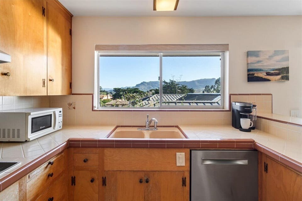 Mid-Century Modern Kitchen with Updated Appliances
