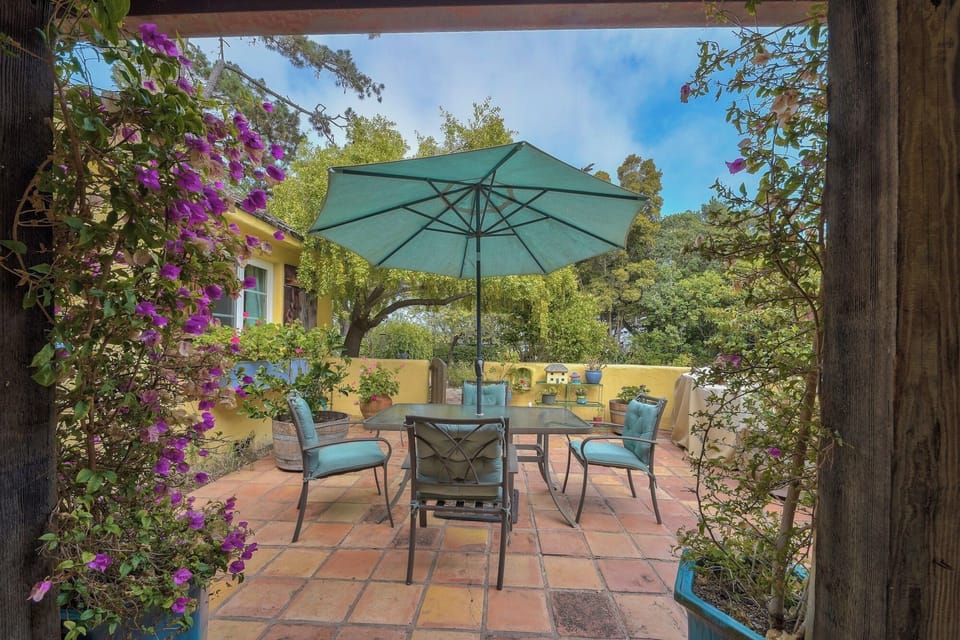 Welcoming Entry Patio, Perfect for Enjoying Meals Al Fresco