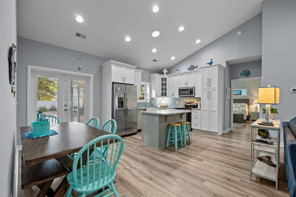 Dining Area + Kitchen