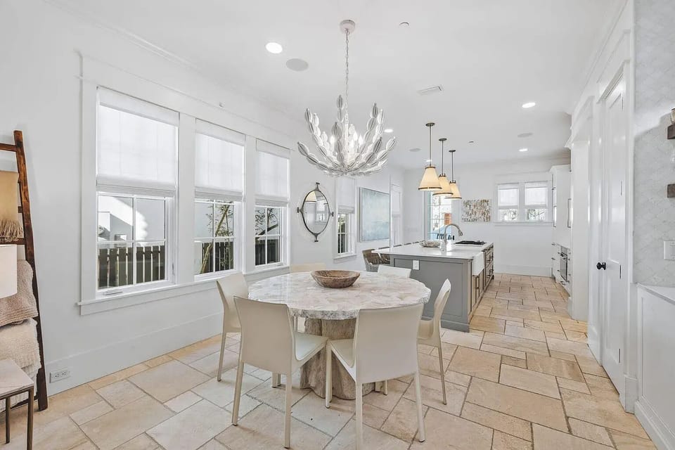 Kitchen and Dining Area