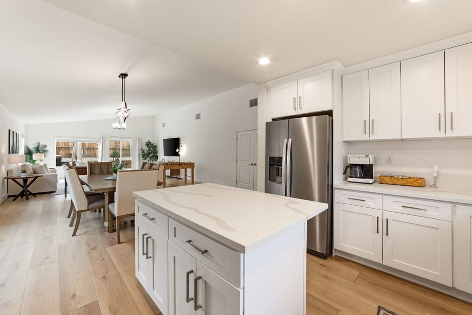 Spacious kitchen ideal for cooking and gathering