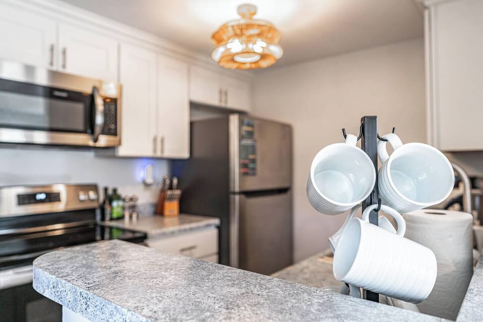 Our kitchen is fully equipped for all your cooking needs