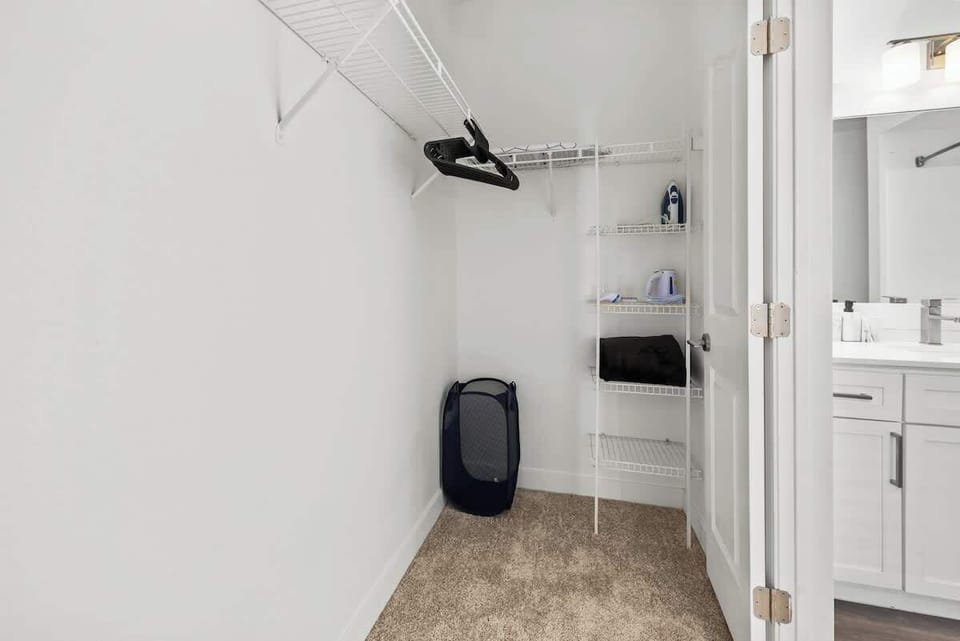 Spacious storage for your essentials