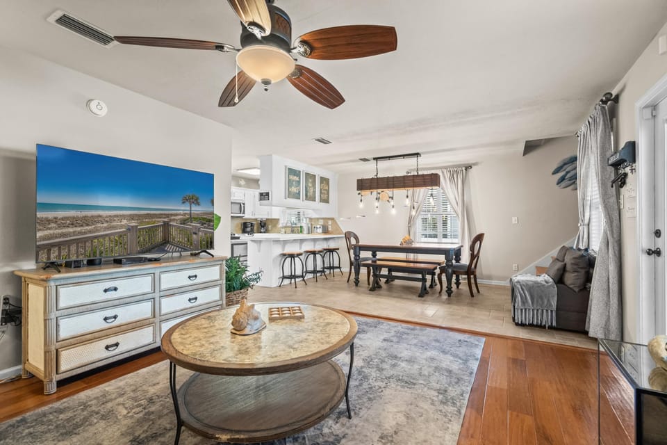 Bright and airy living room with scenic views and cozy seating