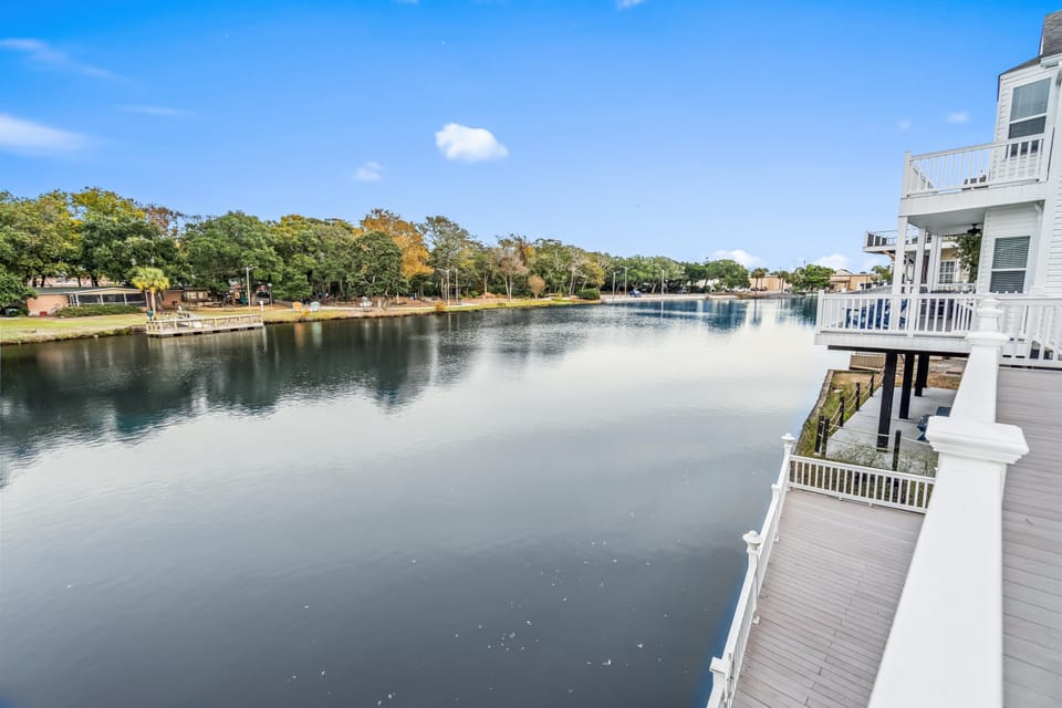 Tranquil waterfront views from your private balcony retreat