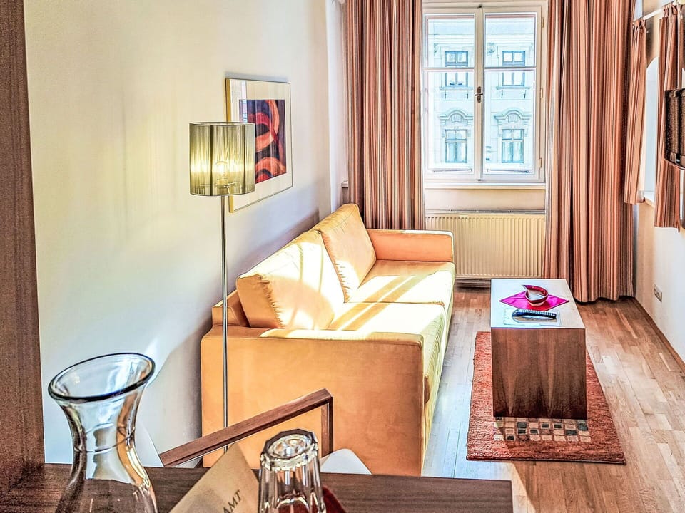 Interior Design, Flooring, Wood, Floor, Furniture, Apartment, Room, Couch, Living Room, Ceiling