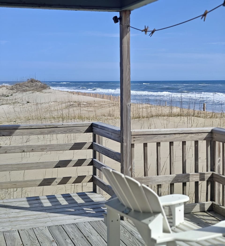 view from the deck facing Southeast