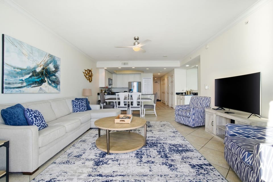 Spacious and open