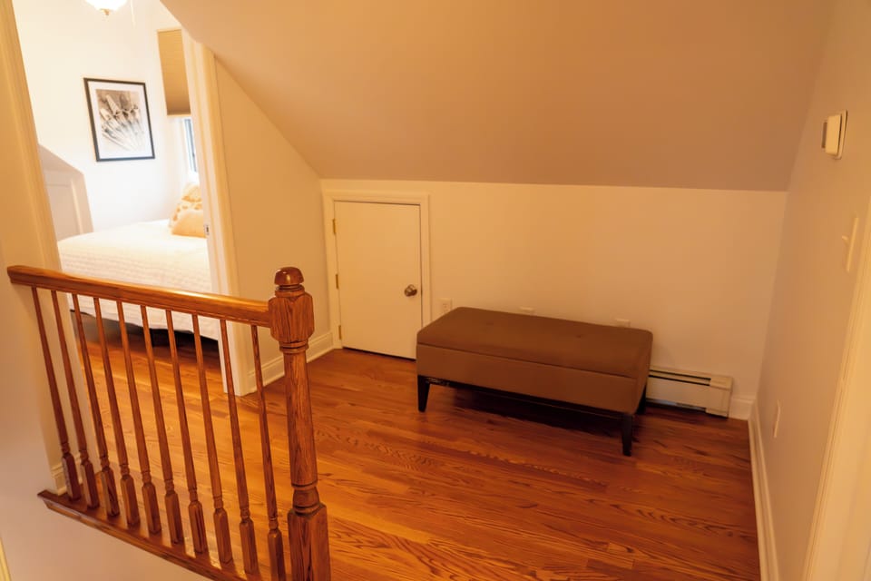 Cozy upstairs nook located between the 2 bedrooms