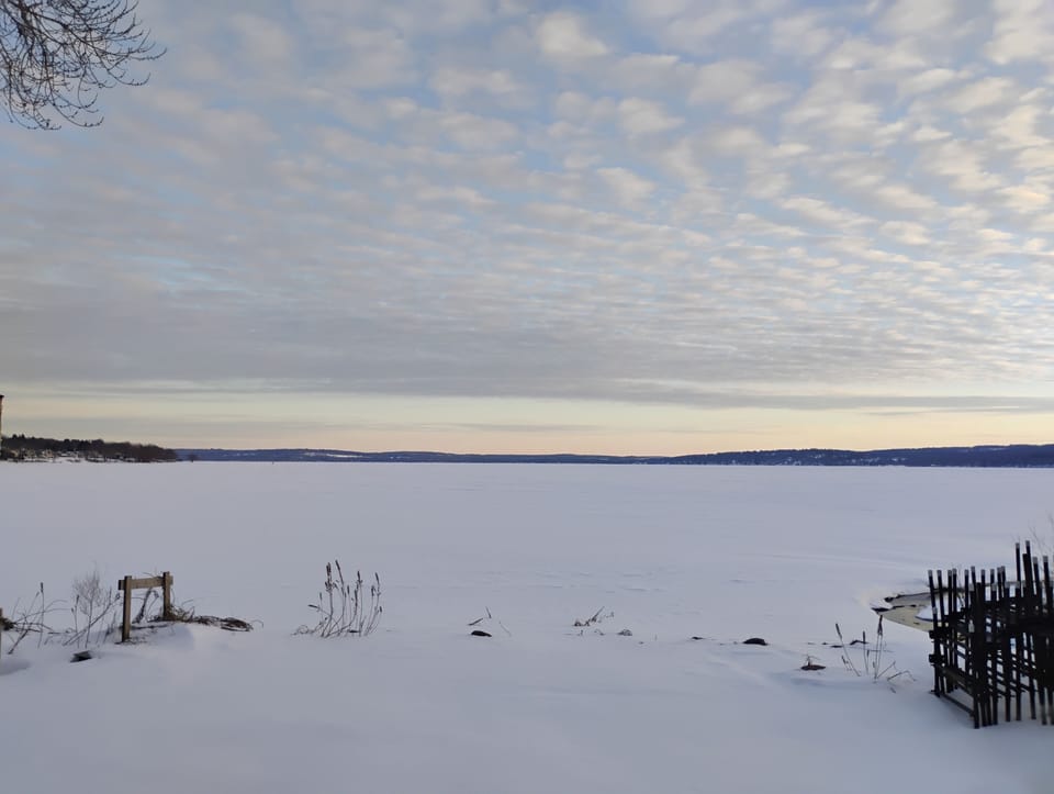 A beautiful January Sunset