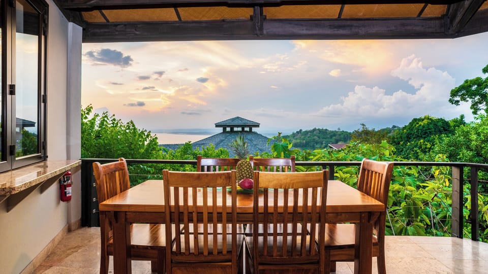 Terrace dining table