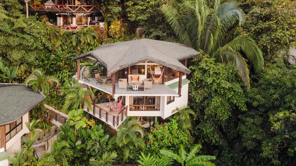 Outside view of Villa Serenity (top unit)