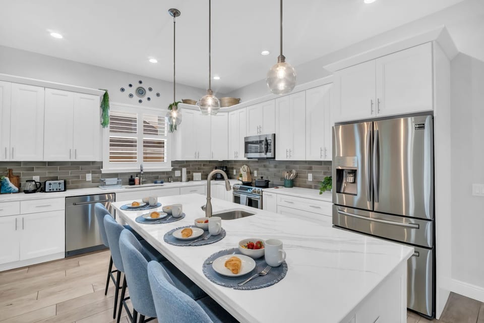 Fully equipped kitchen