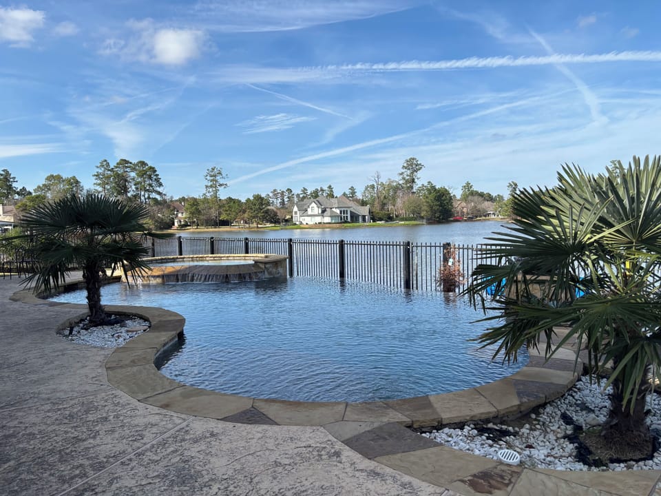Infinity Pool with Lake Paloma