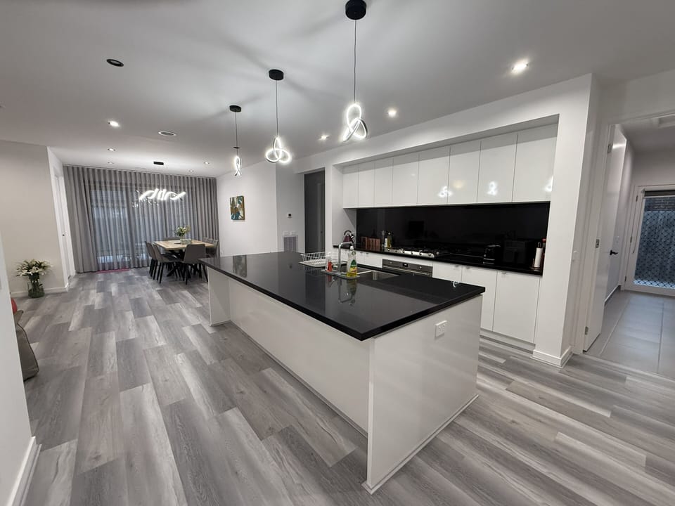 Kitchen and Dining view