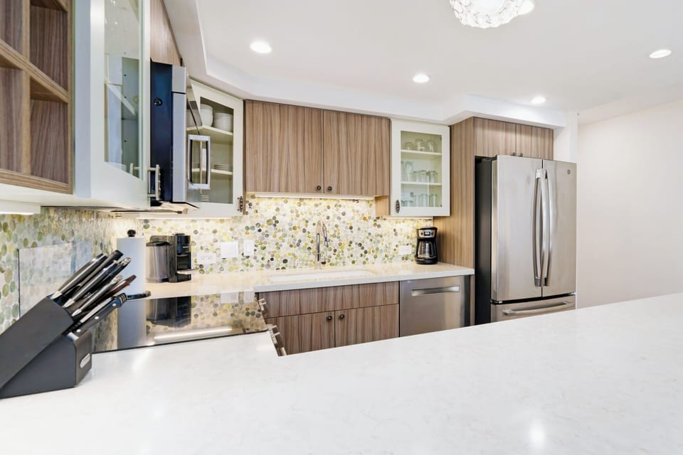 Updated kitchen.