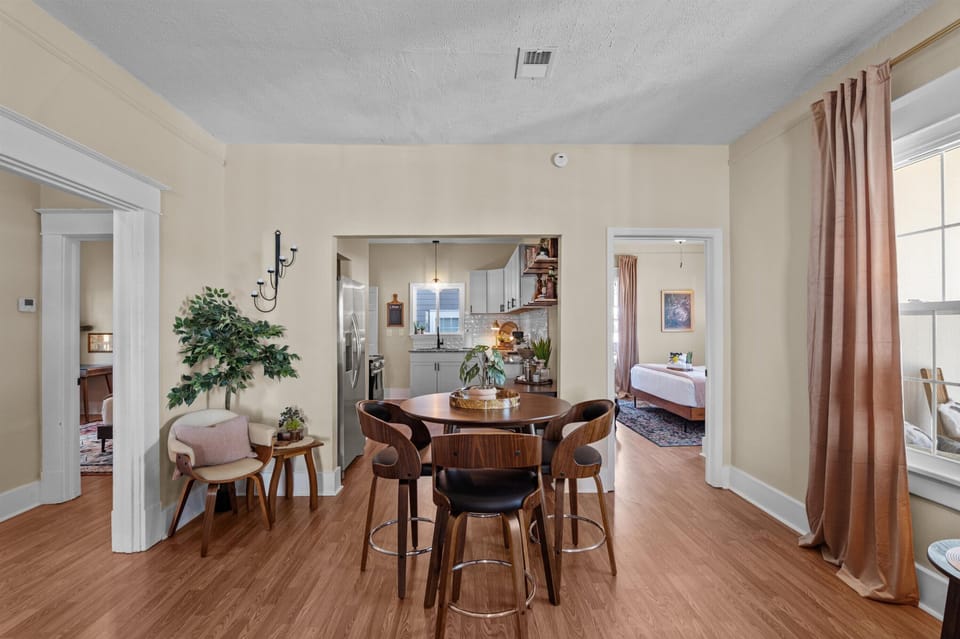 dining room open to kitchen and additional dining space