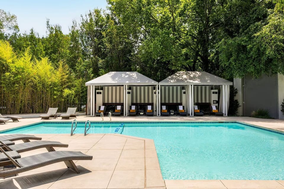 Seasonal outdoor pool