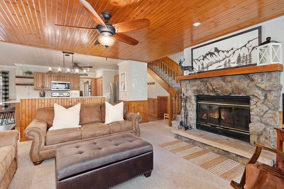Open floorplan keeps everyone connected
