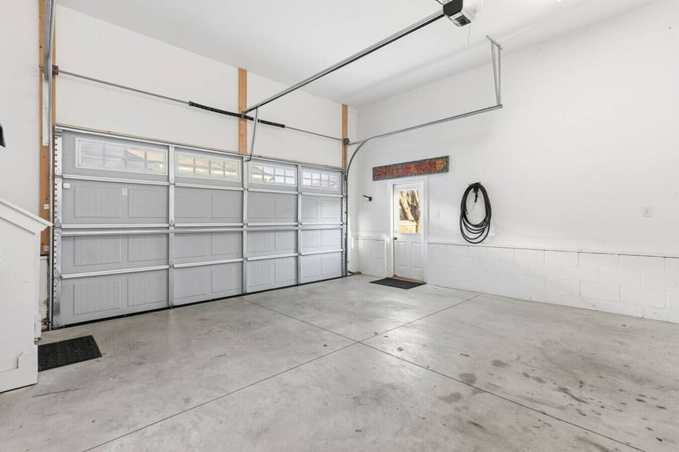 Private 2-car garage, a rare find in such a central neighborhood!