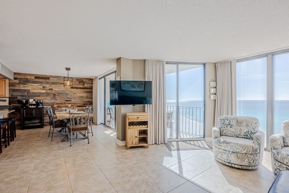 Spacious area for gathering