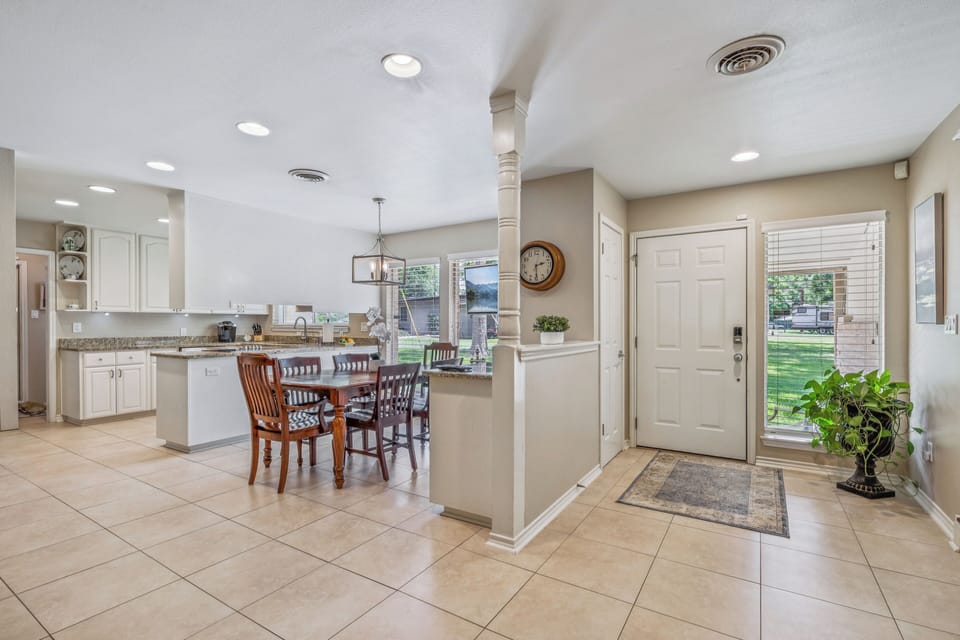 Entrance into Home _ Dinette Area/Kitchen
