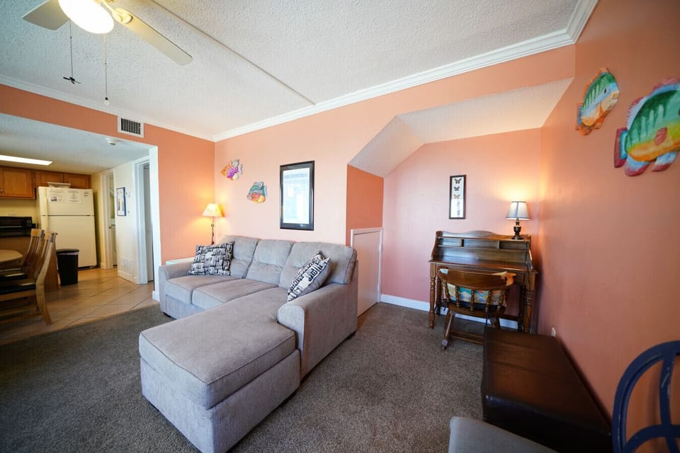 Your private retreat, where thoughtful design meets coastal charm. Unwind in this tastefully appointed living space.