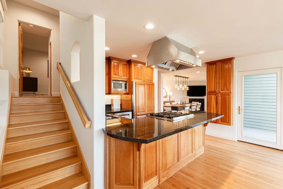 Stairs by the Kitchen