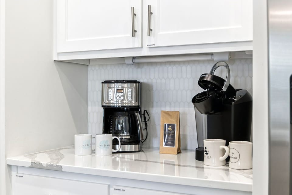Keurig and Cusinart drip coffee machines