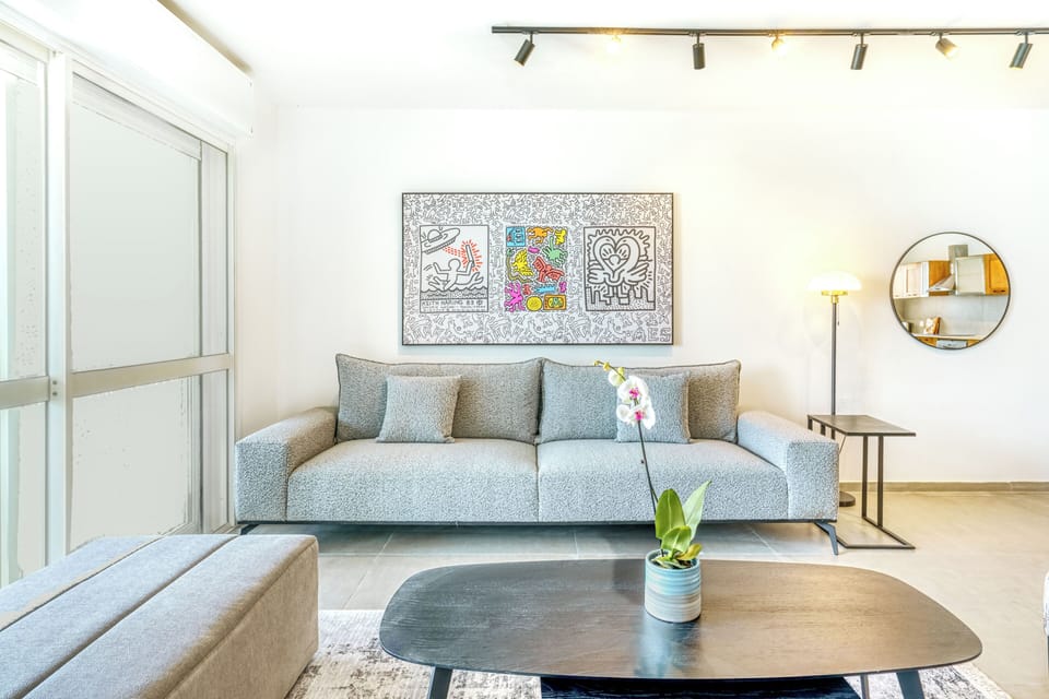 Living room area with beautiful ocean views