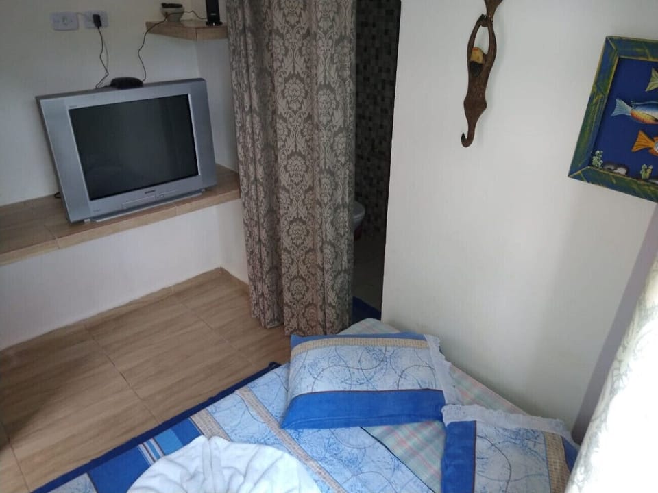 Vista das acomodações da suíte 4