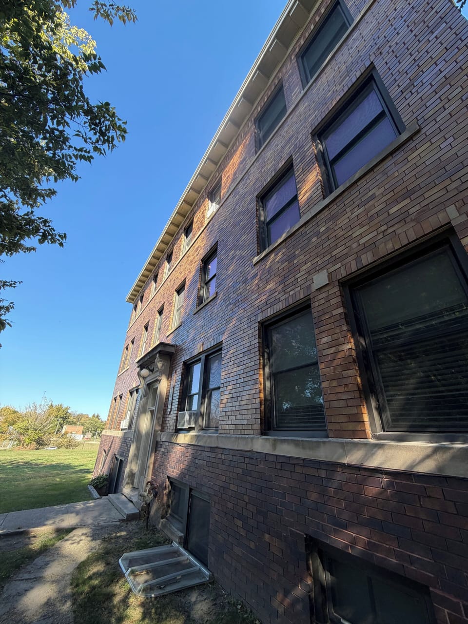 Front of building